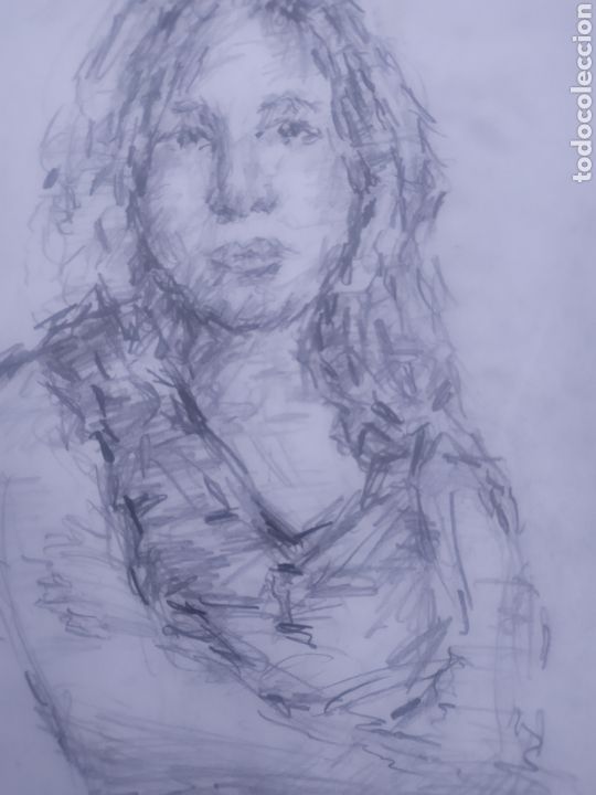 Arte: Chica coqueta (original) - Foto 2