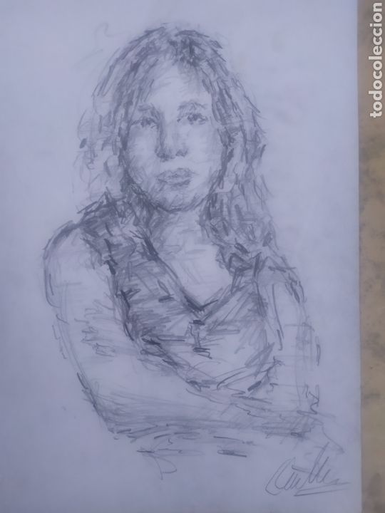 Arte: Chica coqueta (original) - Foto 4