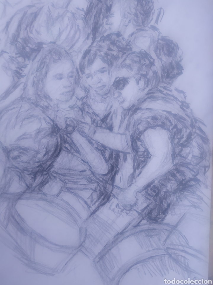 Arte: Tamborada semana Santa( original) - Foto 3