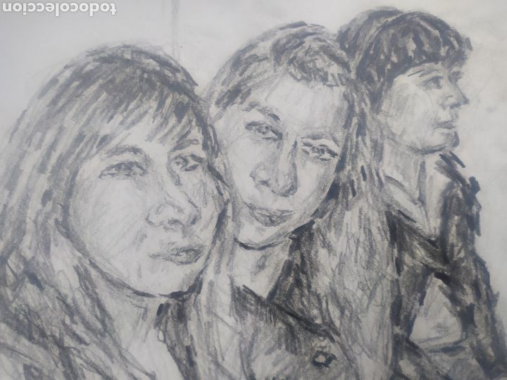 Arte: Amigas (original) - Foto 3