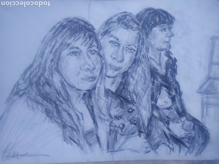 Arte: Amigas (original) - Foto 4