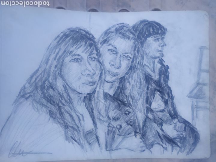 Arte: Amigas (original) - Foto 6