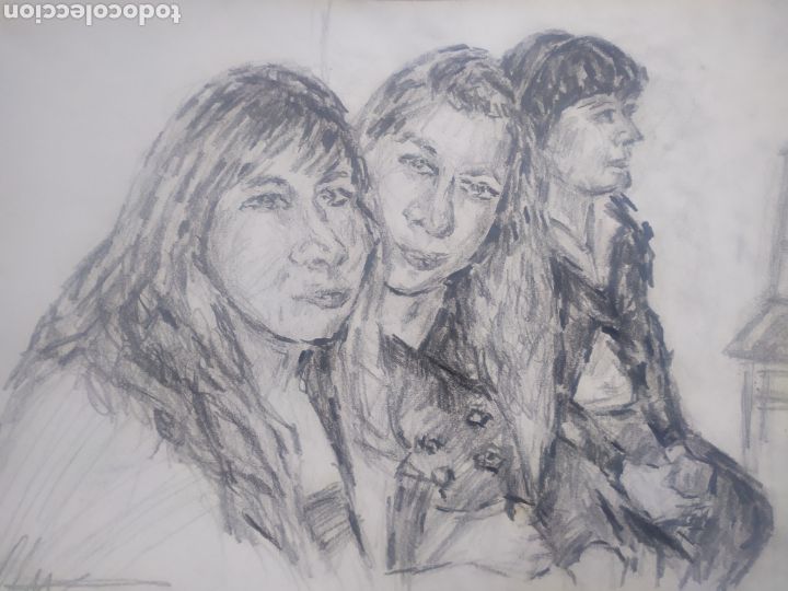 Arte: Amigas (original) - Foto 1