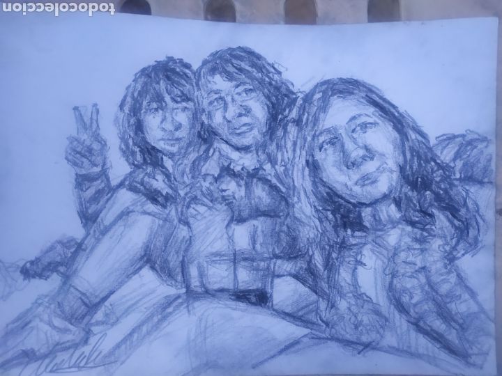 Arte: Amigas (original) - Foto 3