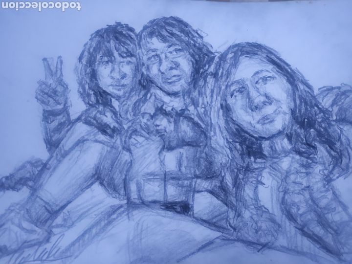 Arte: Amigas (original) - Foto 4