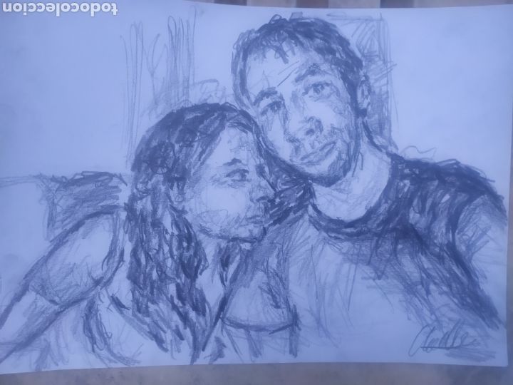 Arte: Amigos (original) - Foto 2