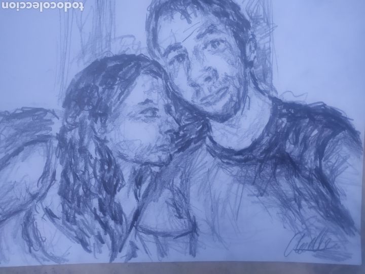 Arte: Amigos (original) - Foto 1