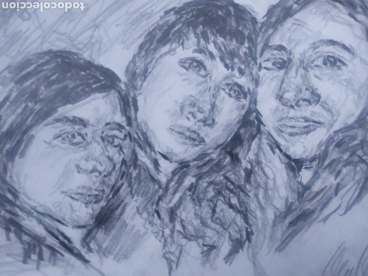 Arte: Amigas (original) - Foto 2