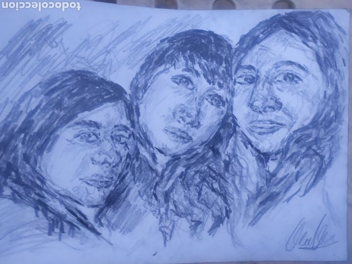 Arte: Amigas (original) - Foto 3