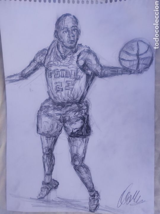 Kunst: Jugador baloncesto (original)