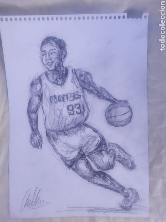 Kunst: Jugador baloncesto (original)