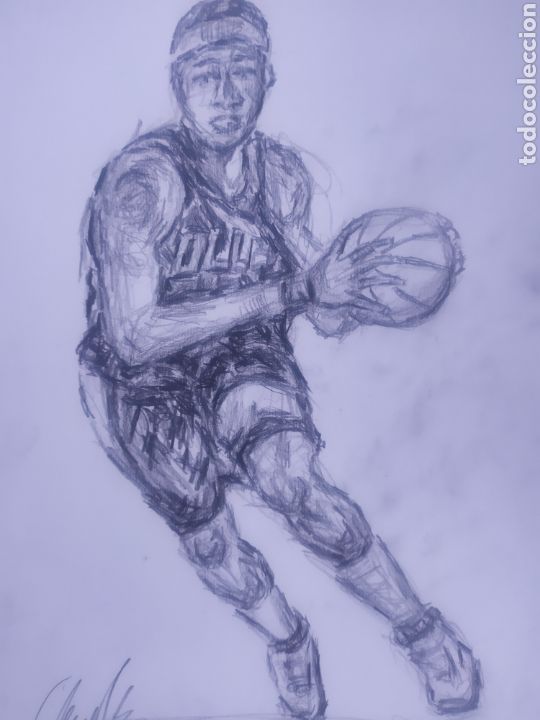 Arte: Jugador baloncesto (original) - Foto 2