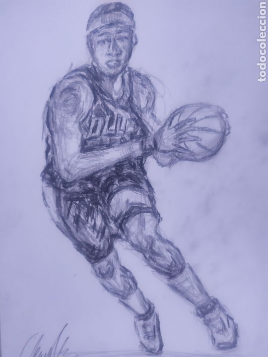 Arte: Jugador baloncesto (original) - Foto 3