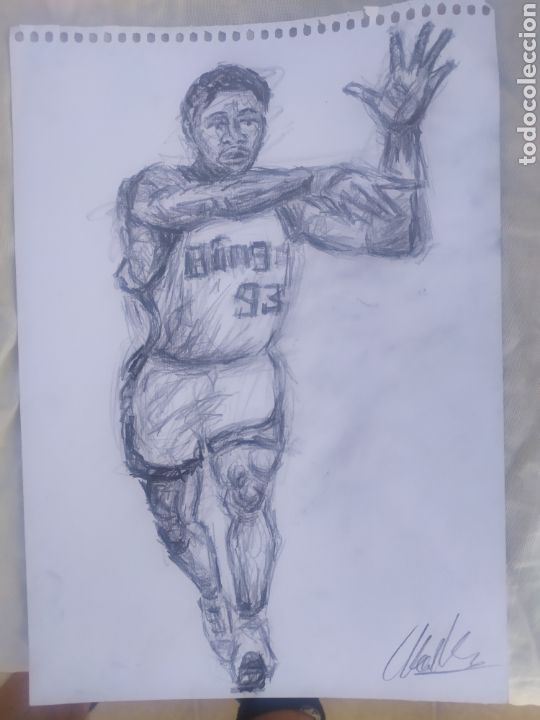 Arte: Jugador baloncesto (original) - Foto 3