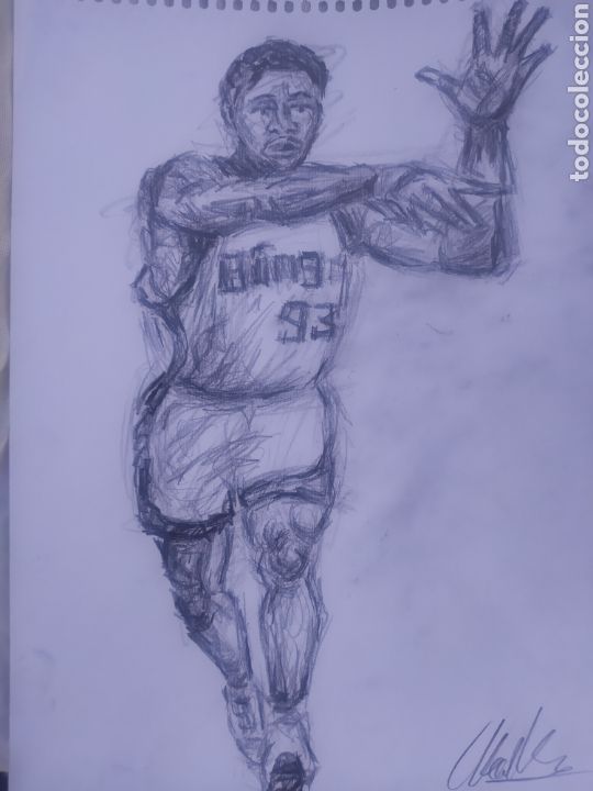 Arte: Jugador baloncesto (original) - Foto 4