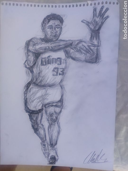 Kunst: Jugador baloncesto (original)