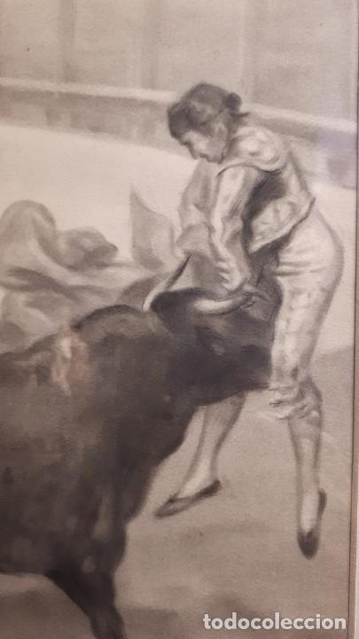 Arte: TOROS . DIBUJO DE 1930. - Foto 8