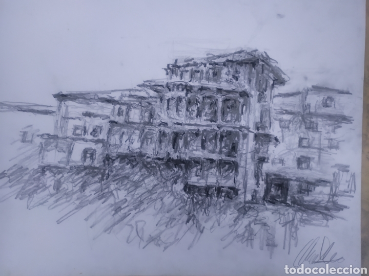 Arte: Las casas colgadas (original) - Foto 2