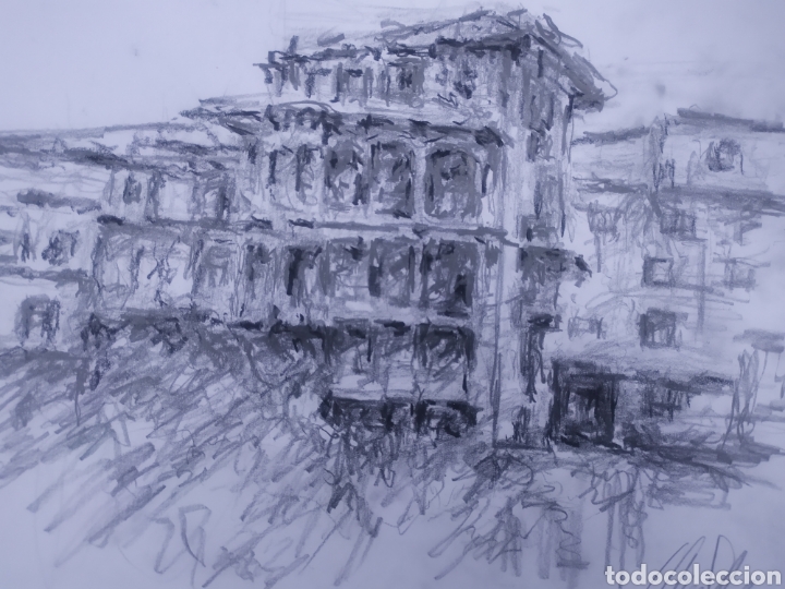 Arte: Las casas colgadas (original) - Foto 3