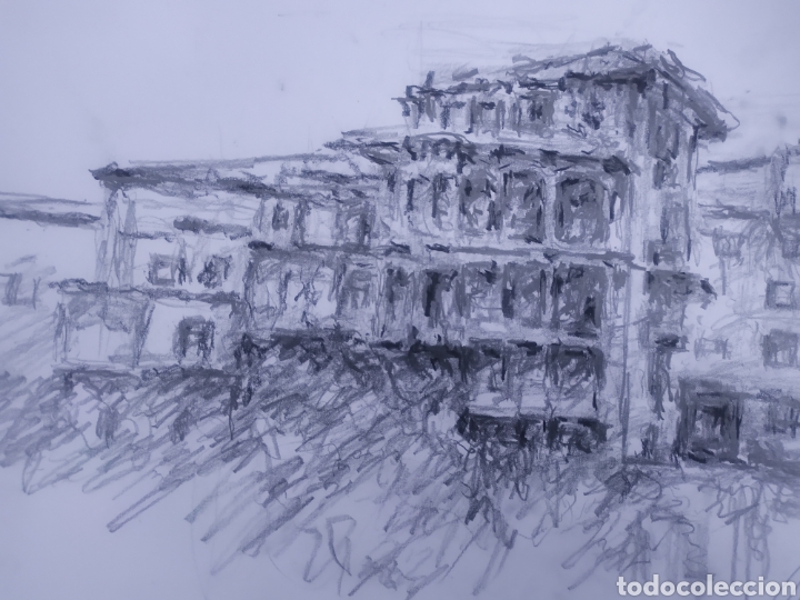 Arte: Las casas colgadas (original) - Foto 4