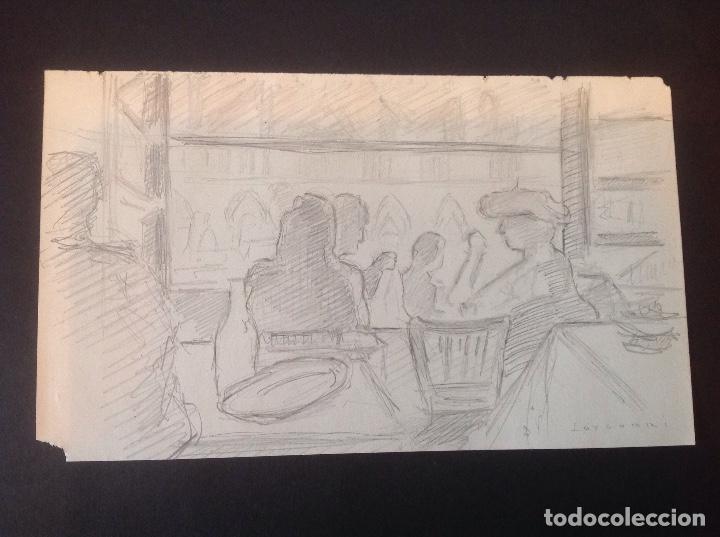 Arte: Jose Loygorri. En el caf&eacute;. - Foto 1