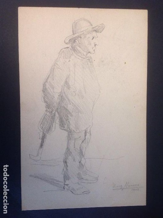 Arte: Luis Manero. Campesino. - Foto 1