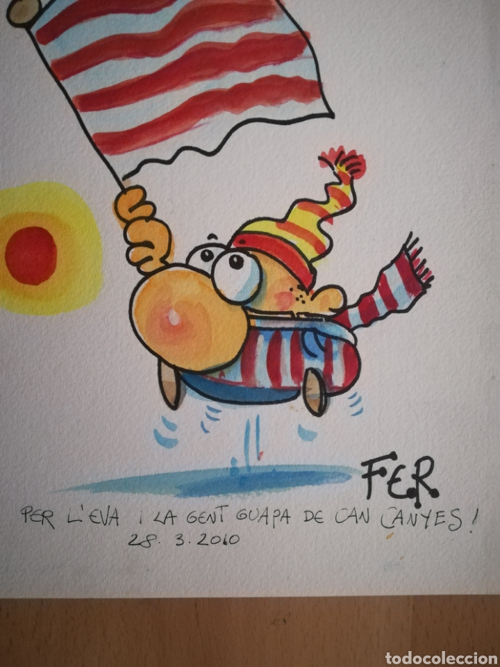 Arte: FER. Dibujo Original. - Foto 2