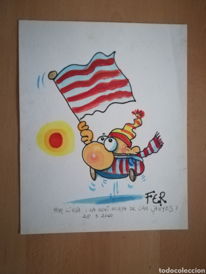 Arte: FER. Dibujo Original. - Foto 1