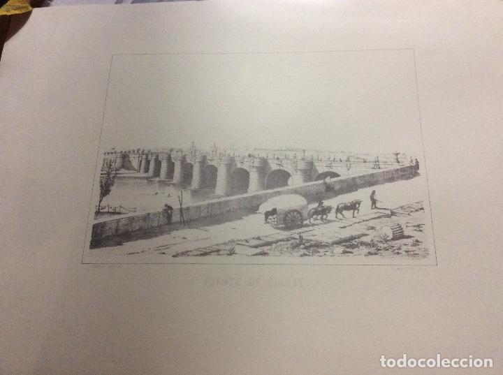 Arte: L&aacute;mina puente de Toledo j. Cebrian