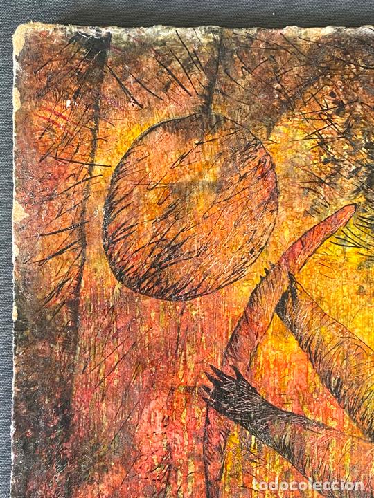 Arte: tecnica mixta sobre tablee , firmada y fechada , a documentar - Foto 9