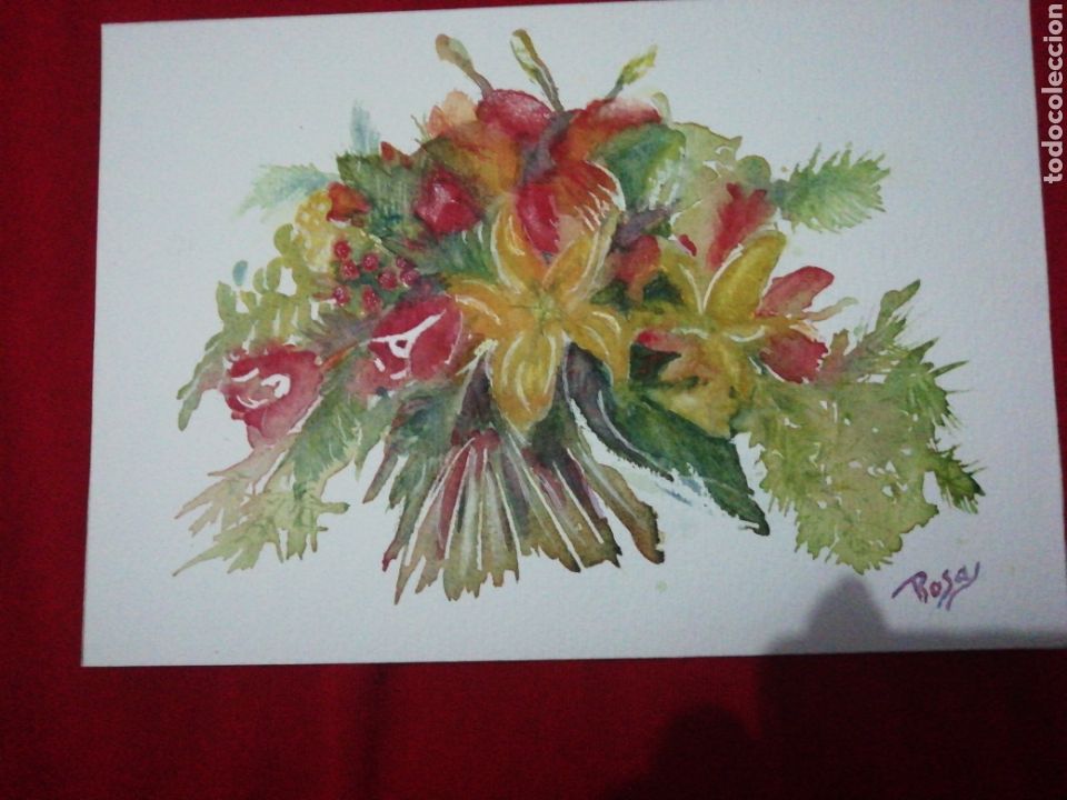 Arte: Acuarela _ ramo - Foto 1
