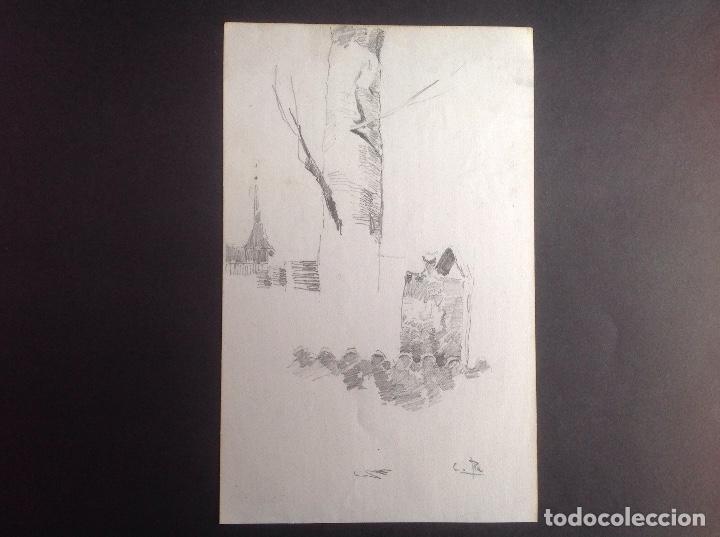 Arte: Cecilio Pla. apuntes. - Foto 1