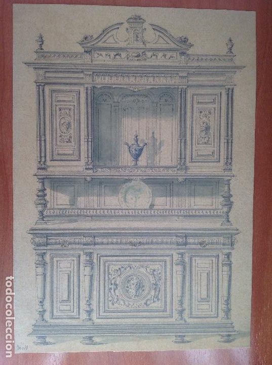 Arte: An&oacute;nimo. Dise&ntilde;o de mueble. - Foto 1