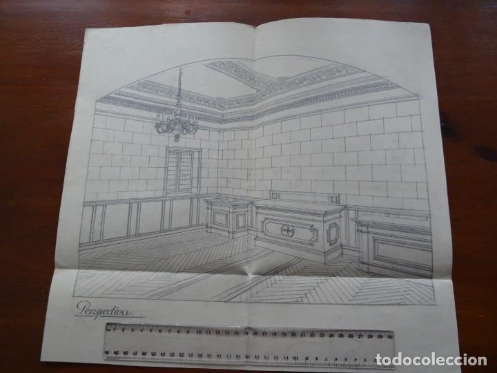 Arte: Dibujo arquitectura, cripta - Foto 1