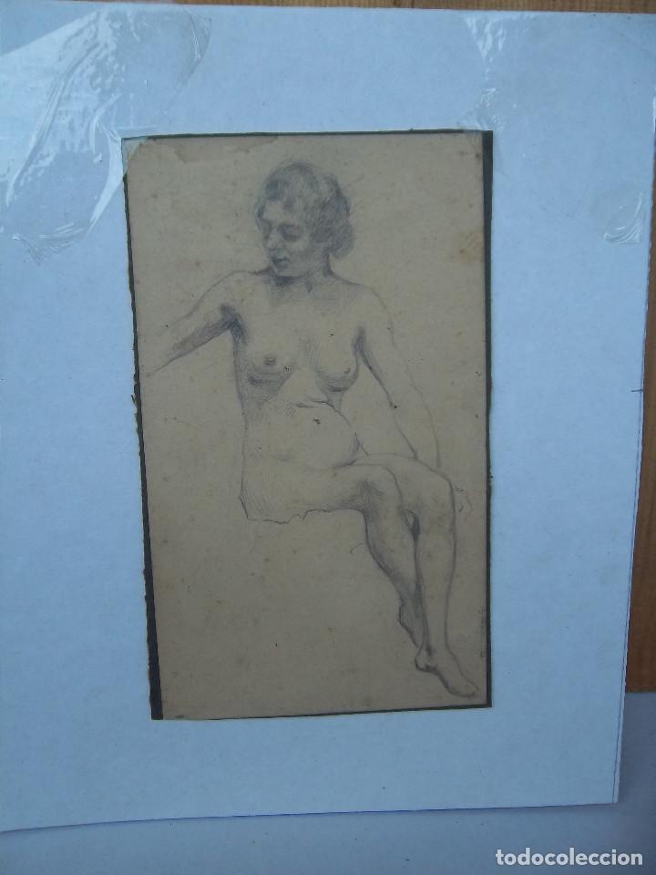 Arte: PRECIOSO DESNUDO DE MUJER - Foto 1