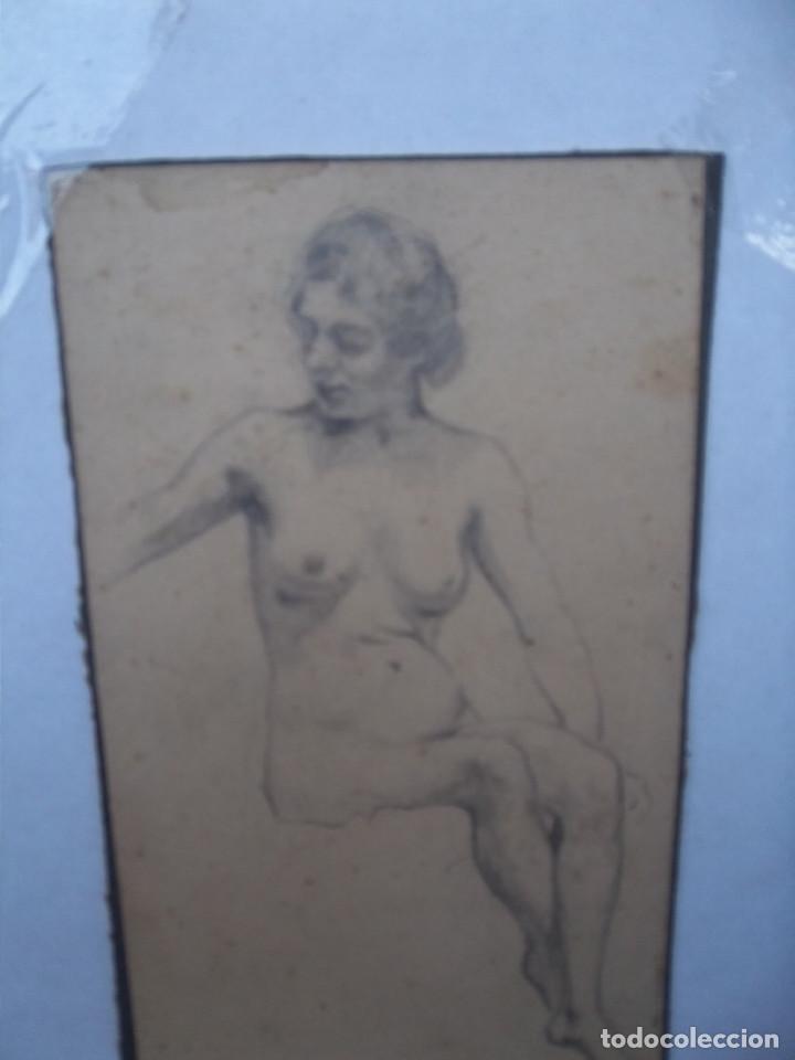 Arte: PRECIOSO DESNUDO DE MUJER - Foto 2