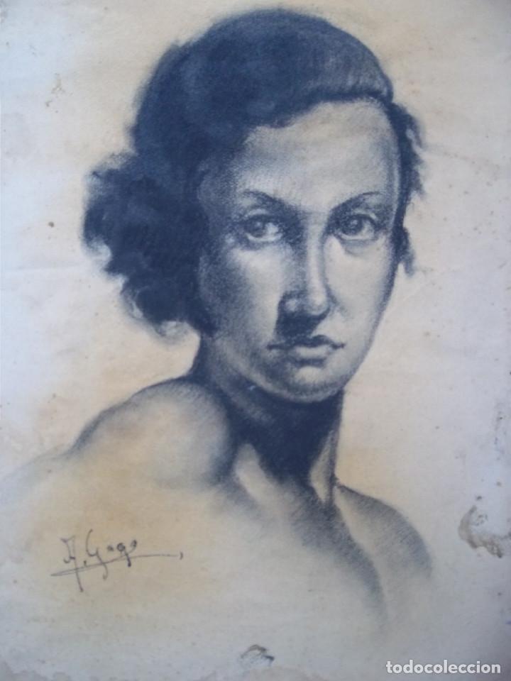 Arte: DIBUJO DE MUJER DE A. GAGO - Foto 2