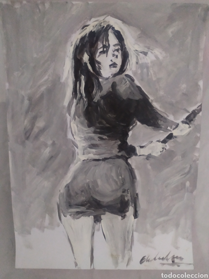 Arte: Chica animaci&oacute;n (original) - Foto 1