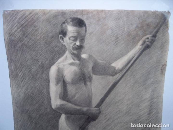 Arte: FORMIDABLE DESNUDO DE HOMBRE - Foto 2