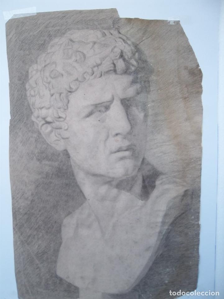 Arte: EXCELENTE DIBUJO DE ACADEMIA - Foto 1