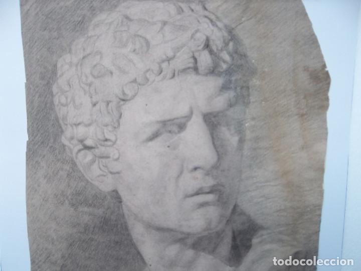 Arte: EXCELENTE DIBUJO DE ACADEMIA - Foto 2