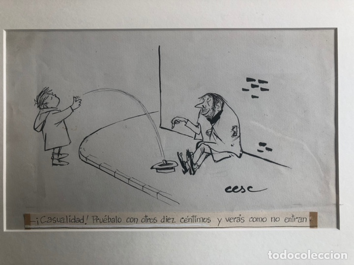Arte: Dibujo original c&oacute;mic Cesc - Foto 2
