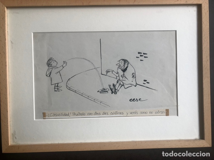 Arte: Dibujo original c&oacute;mic Cesc - Foto 1
