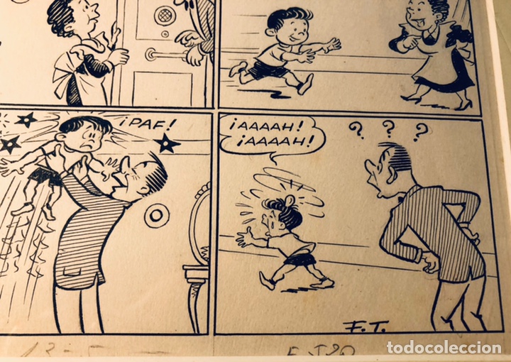 Arte: F.TUR, c&oacute;mic original en tinta - Foto 4