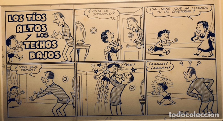 Arte: F.TUR, c&oacute;mic original en tinta - Foto 1
