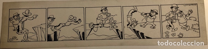 Arte: Tira original c&oacute;mic Moreno - Foto 1