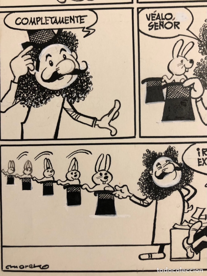 Arte: Dibujo original c&oacute;mic Moreno - Foto 4