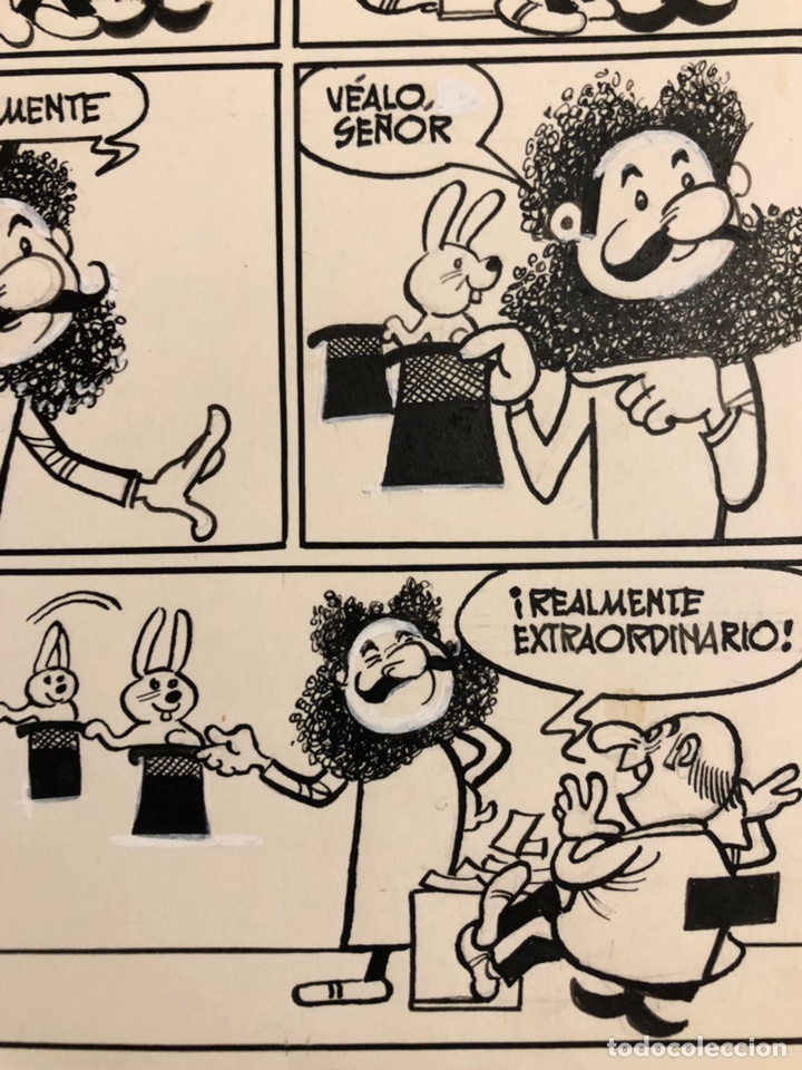 Arte: Dibujo original c&oacute;mic Moreno - Foto 5