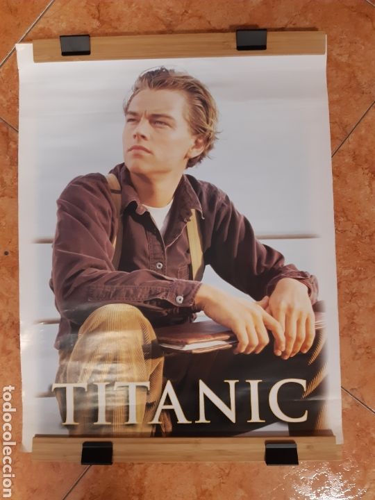 Arte: Poster de la pel&iacute;cula Titanic Leonardo Di Caprio tama&ntilde;o 55 x 42 centimetros