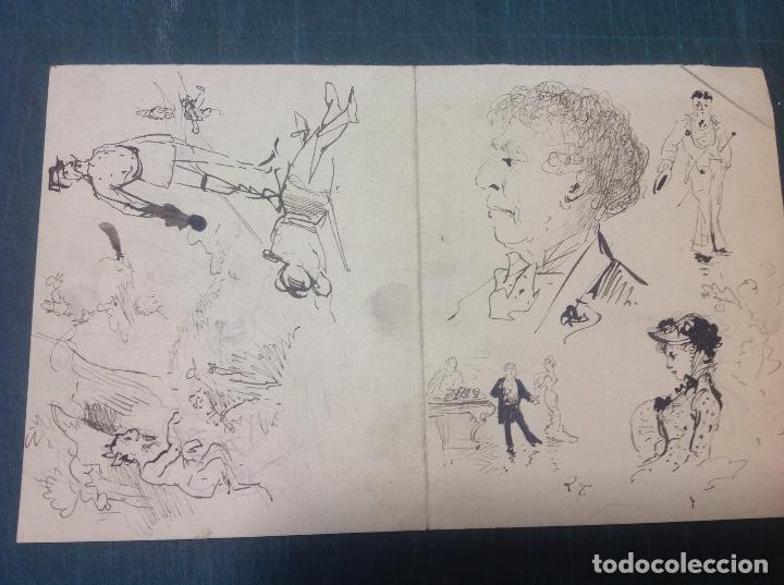 Arte: An&oacute;nimo. Diversos apuntes. - Foto 1